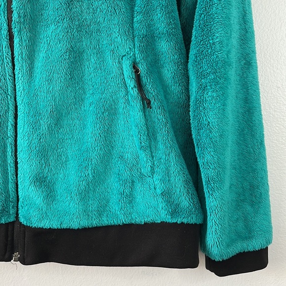 The North Face Women's Oso Full Zip Hooded Fleece Jacket Kokomo Green size large - Picture 4 of 13